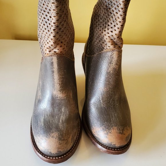 Bed Stu Dutchess Wedge Boot - Picture 2 of 5